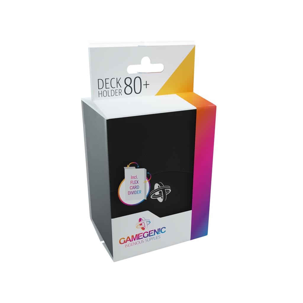 Deckbox GG ESSENTIAL LINE DECK HOLDER 80+ | Negro