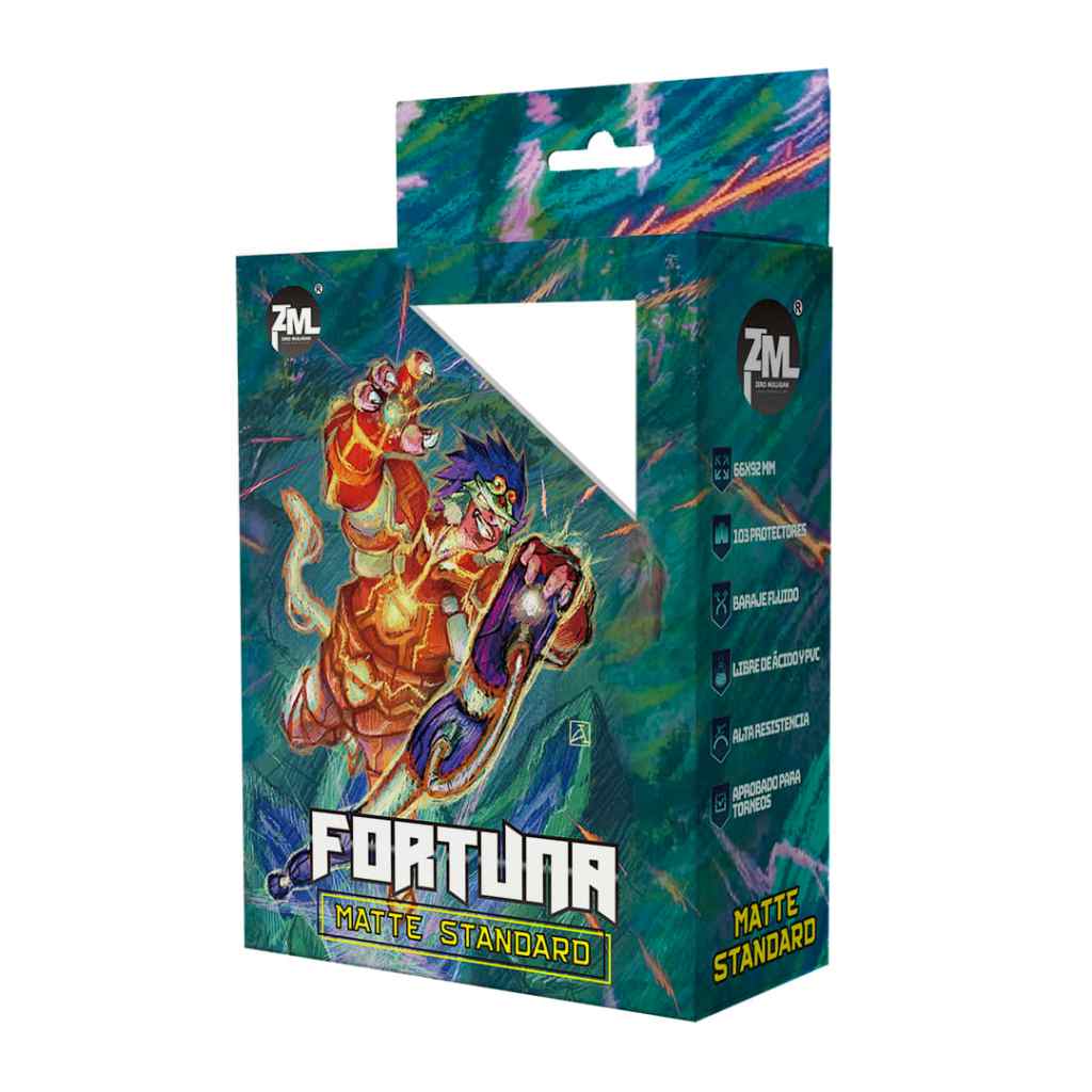 Protectores Zero Mulligan Fortuna Standard color Blanco