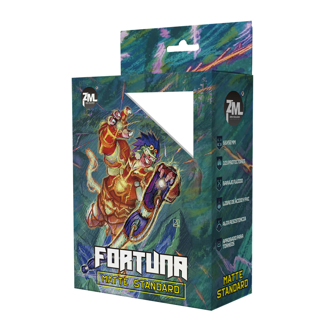Protectores Zero Mulligan Fortuna Standard color Blanco